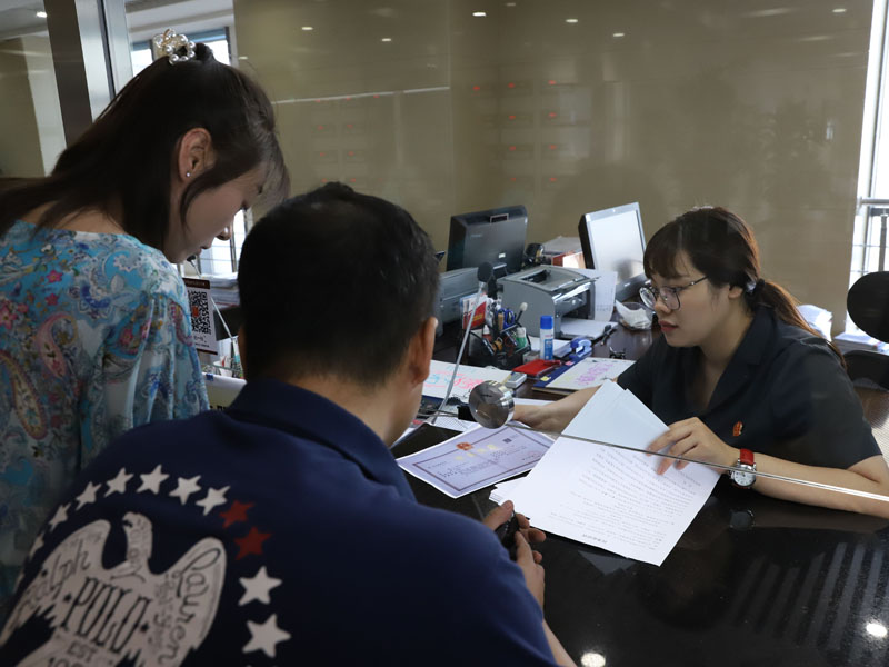 沈陽市沈河區人民法院訴訟服務中心 窗口接待