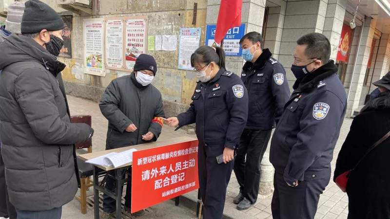 社區警務支隊進社區檢查