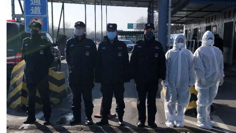 他們，組成一面疫情防護盾