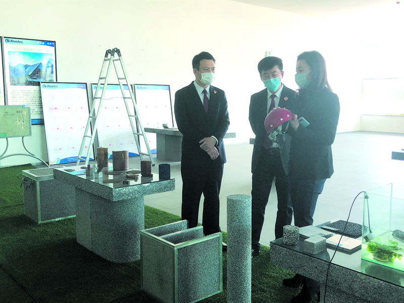 站前區檢察院走訪企業