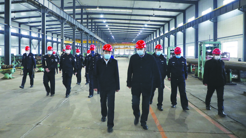 配文1：深入企業走訪