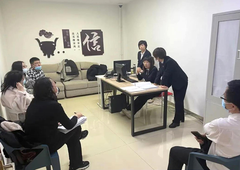 和平區(qū)法院使用道交一體化平臺(tái)調(diào)解案件~_編輯