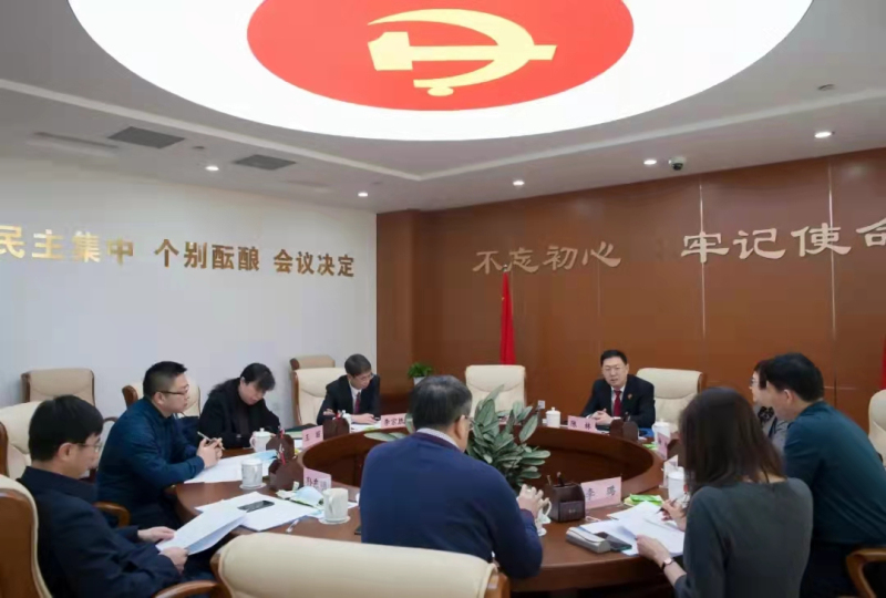 皇姑區法院代表委員調研座談會現場