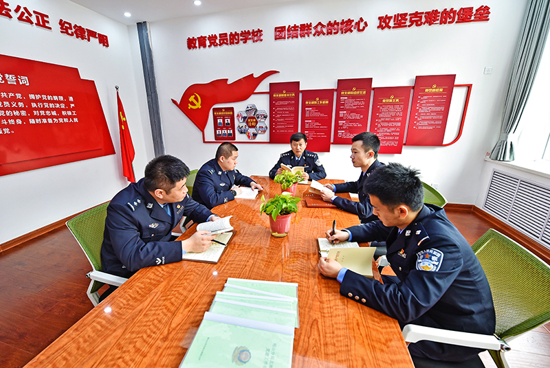 本溪公安扎實開展黨史學習教育