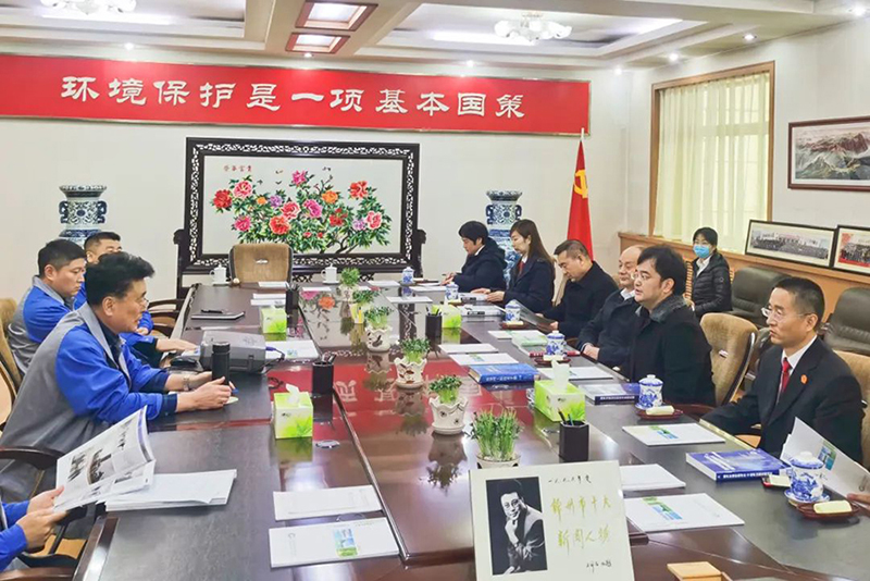 錦州中院環資庭走進企業，為企業在生態環保、司法服務等方面的需求提供對策建議