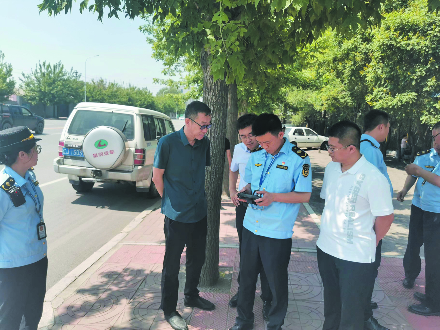 阜新市采用現場“伴隨式”監督方式