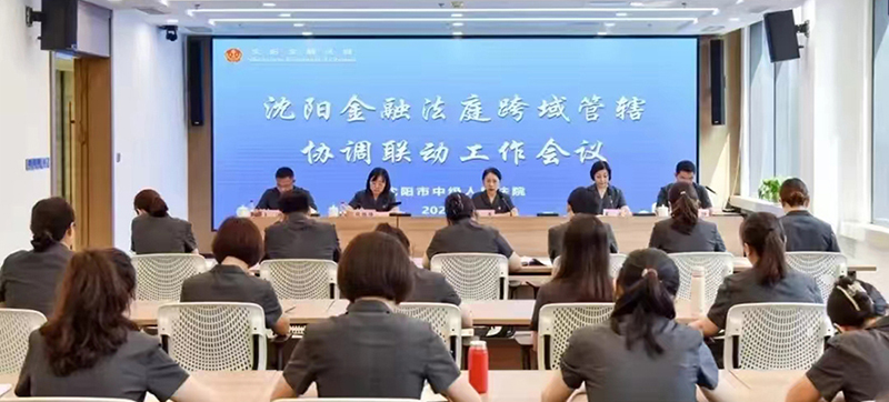 沈陽中院召開沈陽金融法庭跨域管轄協調聯動工作會議
