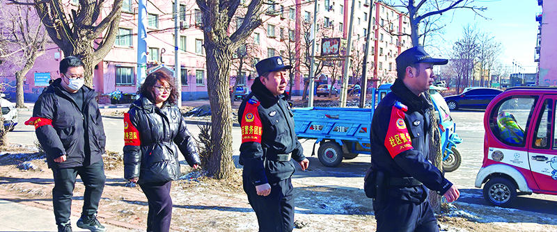 頭題圖：社區警務團隊巡邏中