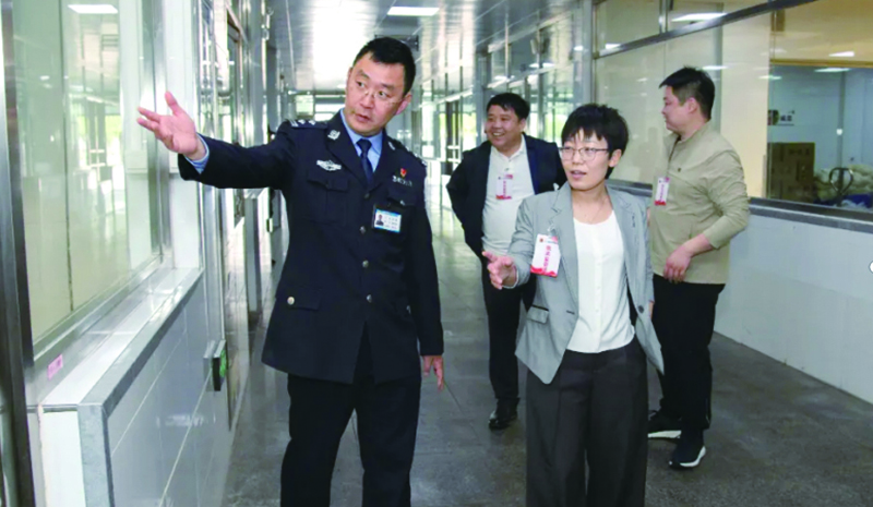 沈陽第二監獄執法監督員現場走訪